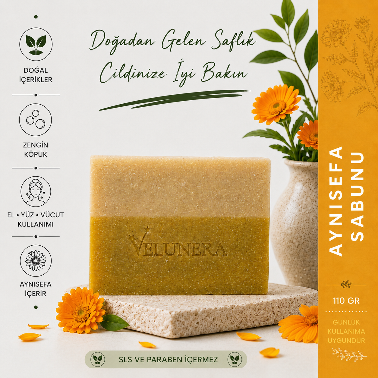 Velunera Aynısefa Sabunu 110 g
